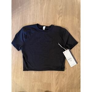 lululemon Wundermost Cropped Crewneck T-Shirt NWT
